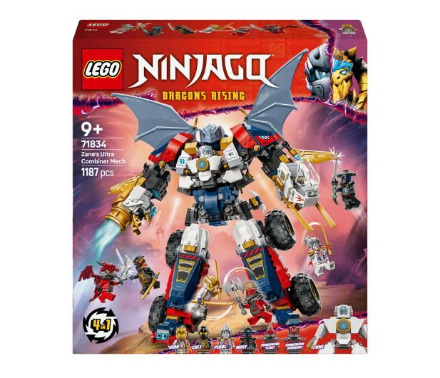 LEGO Ninjago 71834 Wielofunkcyjny ultramech Zane’a - 1284230 - zdjęcie